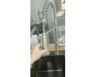 Vòi rửa chén nóng lạnh AHL C103 (loa kèn lò xo)
